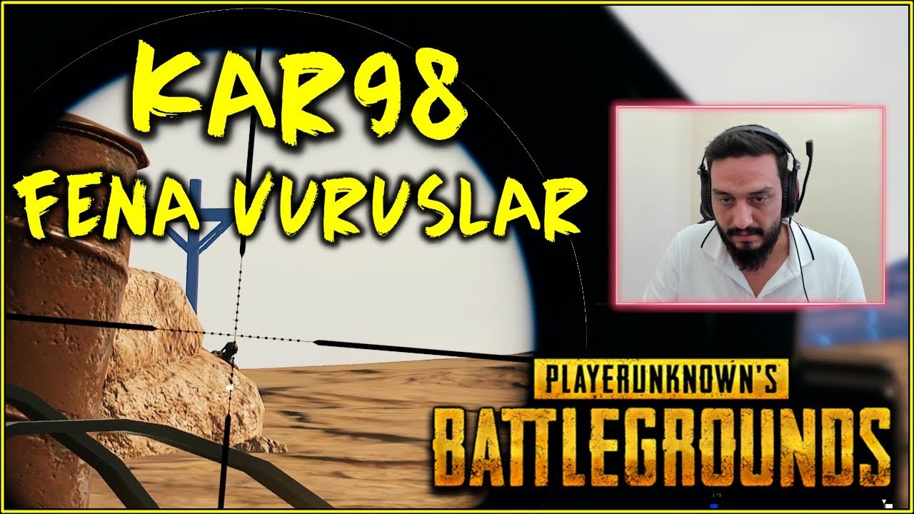 PC PUBG | SOLO OYUNDA KAR 98 İLE EFSANE VURUŞLAR