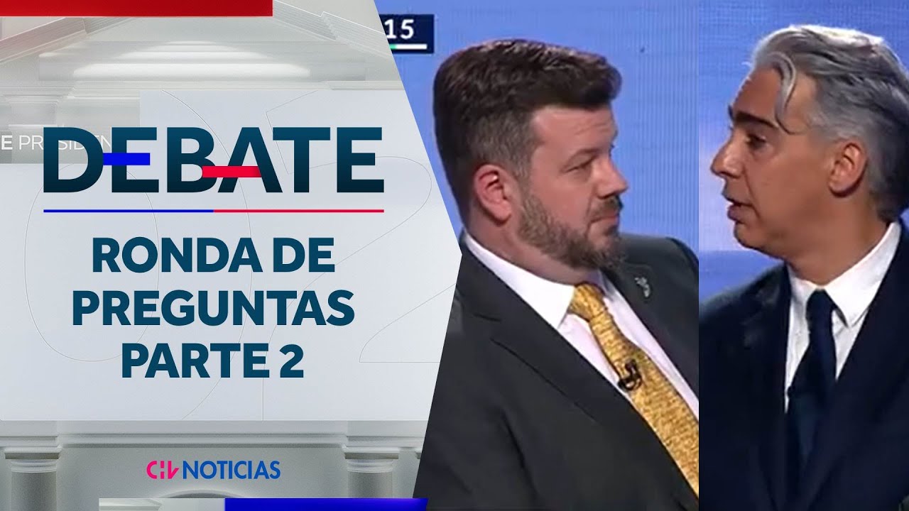 CARA A CARA: La segunda ronda de preguntas entre los candidatos de #DebateCHV