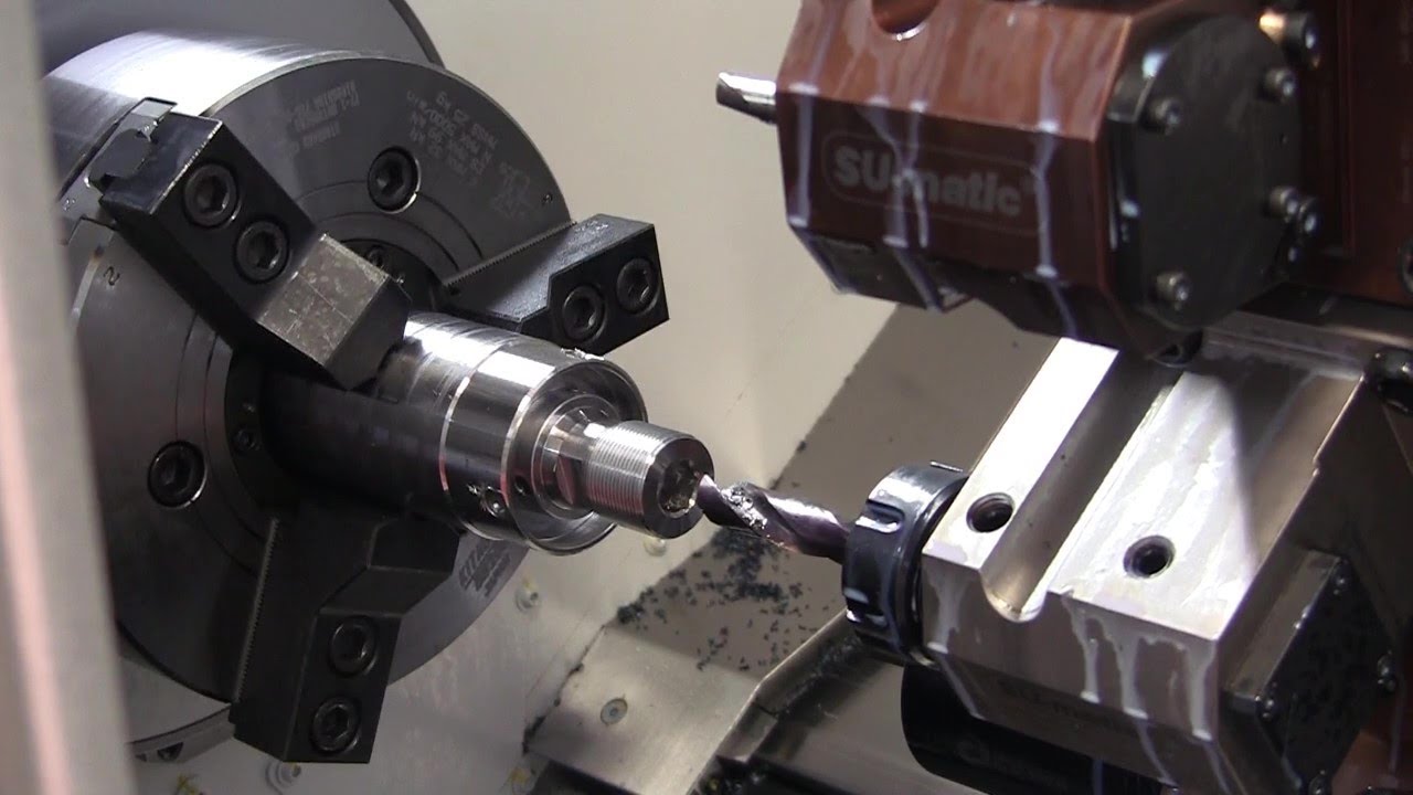 Okuma LB3000 EX MYW - ukázka obrábění 05/2018