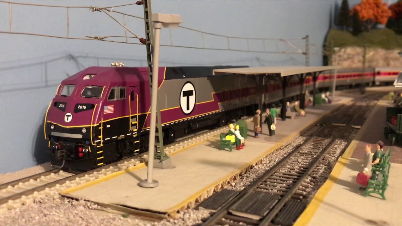 MBTA HSP46 HO Scale with Real Sound