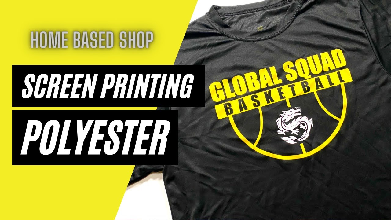 SCREEN PRINTING POLYESTER BASKETBALL T-SHIRTS