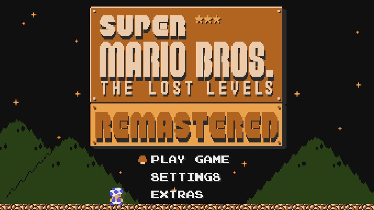 Super Mario Bros The Lost Levels REMASTERED (FULL GAME) - World 9 Get's Crazy!