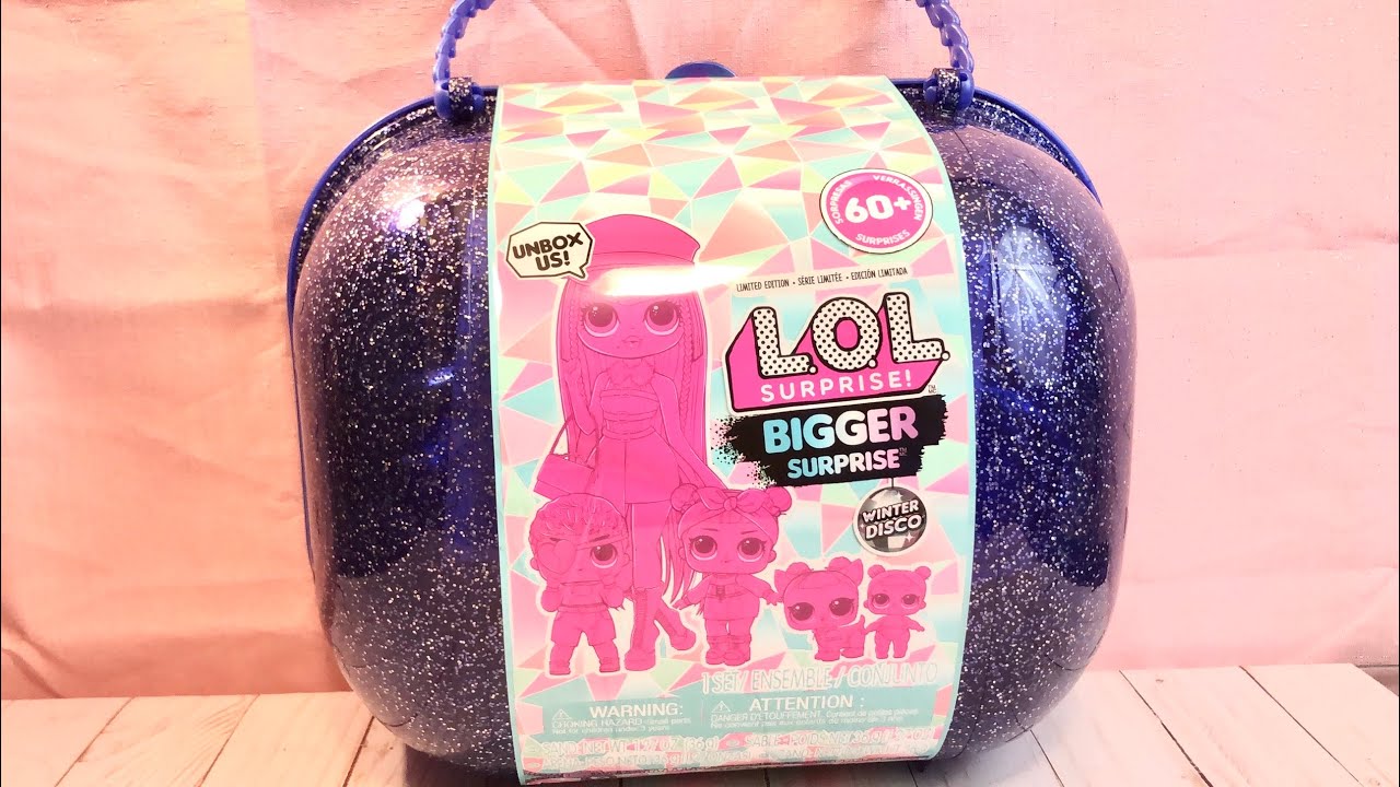 Lol Surprise Bigger Surprise Winter Disco with OMG Shadow