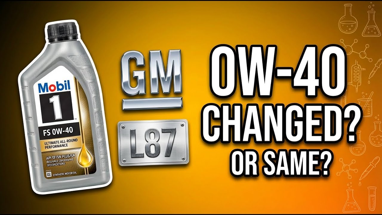GM’s New 0W-40 Formula for the L87: What Changed (and What Didn’t)?
