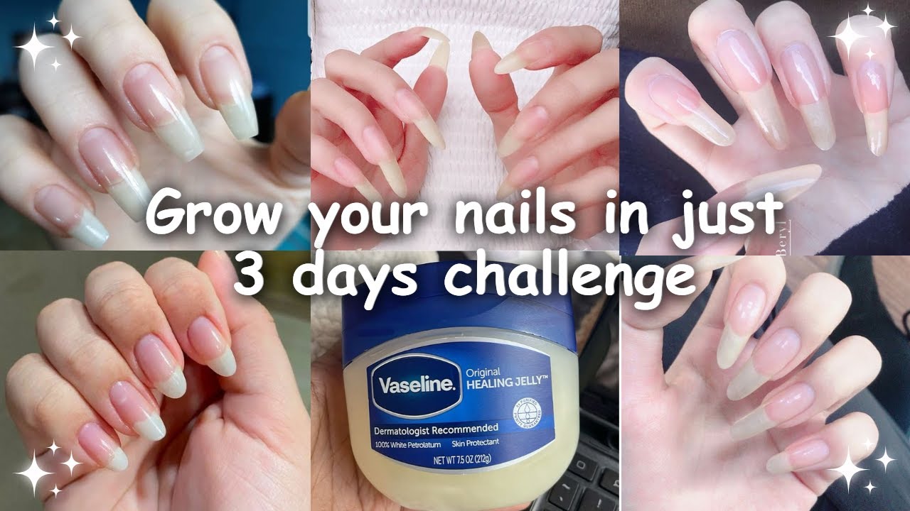 How to grow your nails in just 3 days (naturally)|100% working