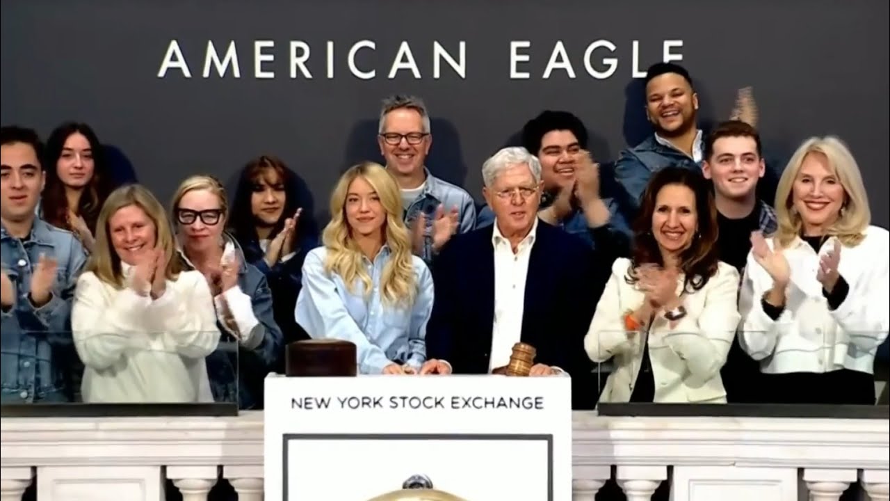 Sydney Sweeney shines as she rings opening bell at New York Stock Exchange