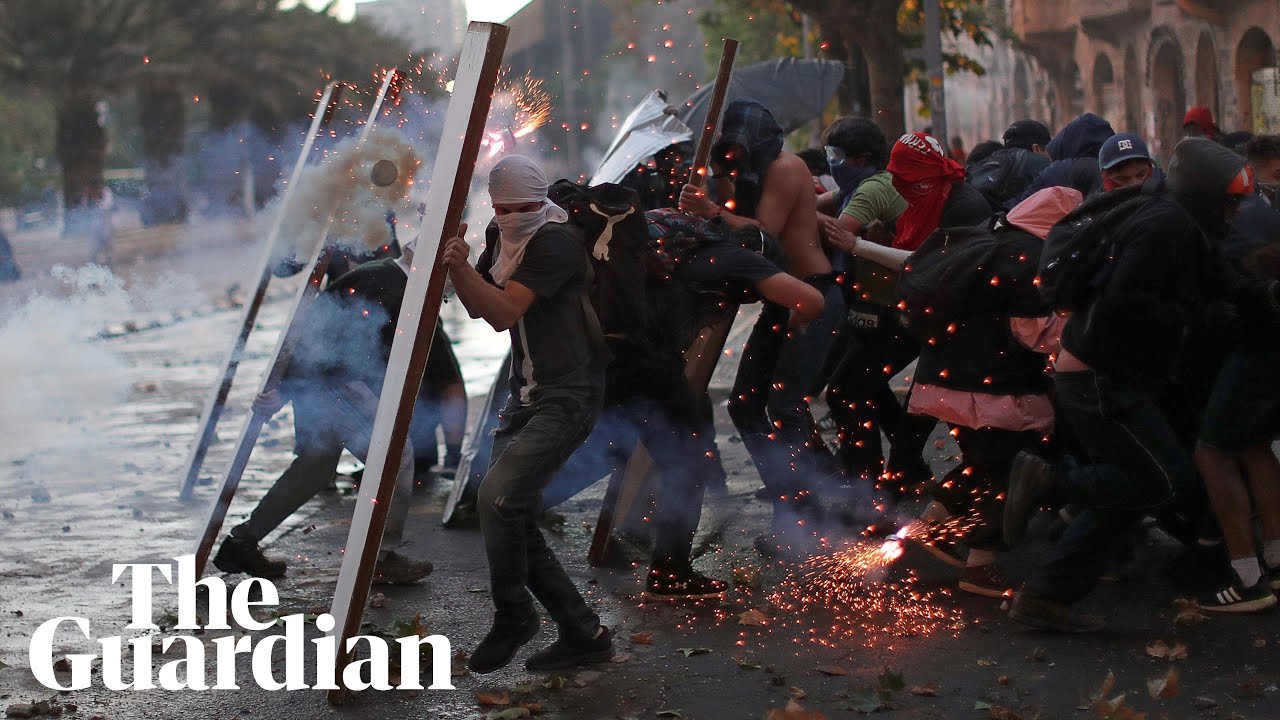 Tens of thousands protest in Chile: 'We've reached a crisis'