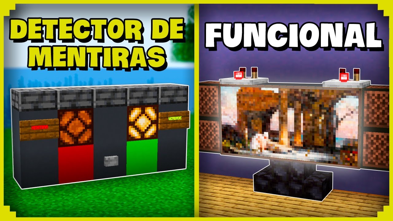 🦊+10 BUILD HACKS de REDSTONE no Minecraft