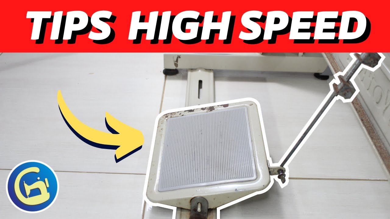 Советы по использованию ножной педали для высокоскоростной швейной машины | Секретные трюки