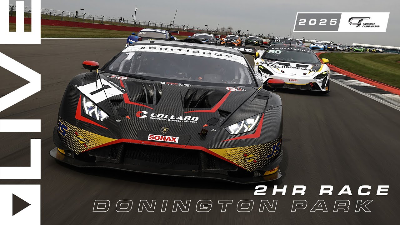 LIVE | Race | Donington Park | British GT 2025