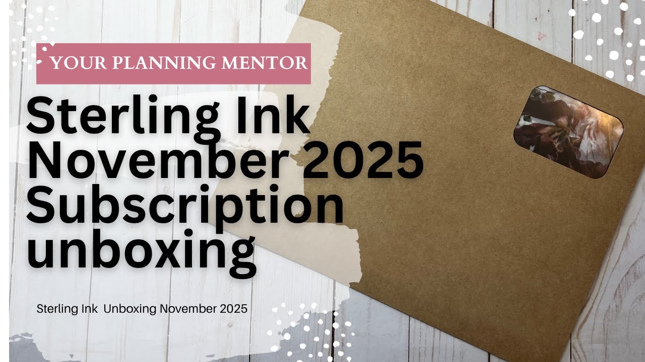 Unboxing Sterling Ink November 2025 Full Subscription Box called Moonlit Gate - Lots of close-ups!