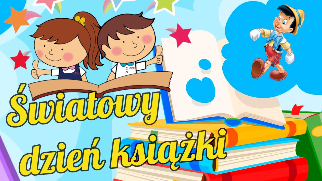 Światowy dzień książki - Zagadki i ćwiczenia. Nauka przez zabawę!