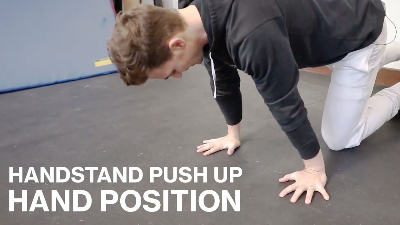 HANDSTAND HAND POSITION