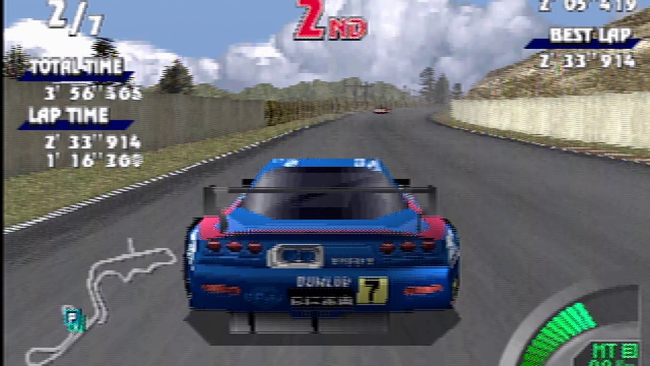【PS1】JGTCをプレイ　GT300 Round1　SUZUKA　決勝前半戦