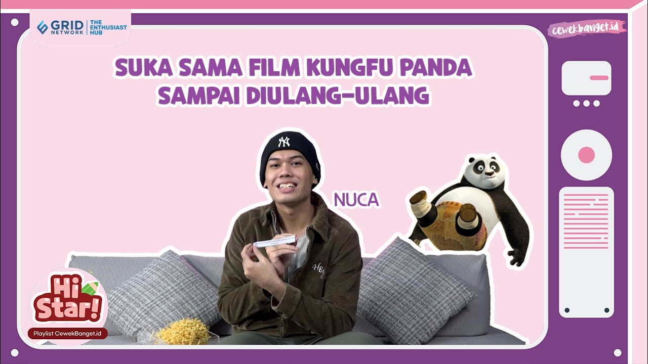 FAKTA NUCA : SUKA FILM KUNGFU PANDA NONTON DIULANG-ULANG | RANDOM QUESTION PART 3