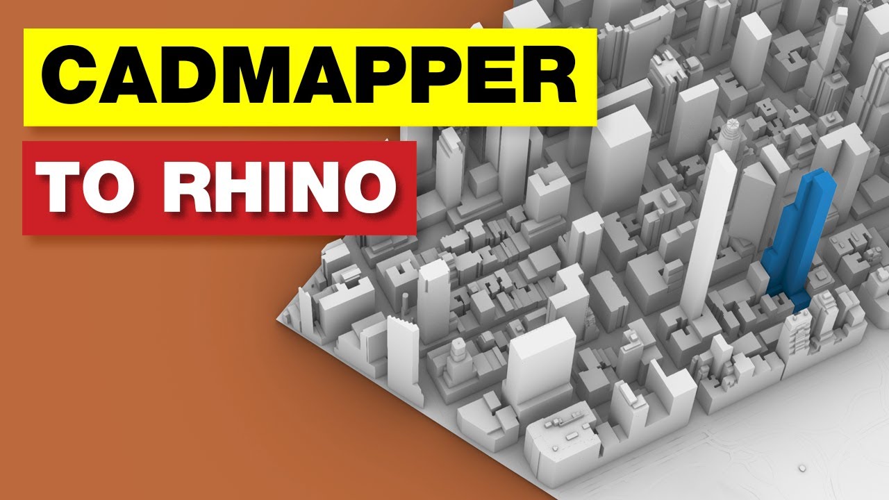 Учебное пособие по переходу с CADMAPPER на Rhino