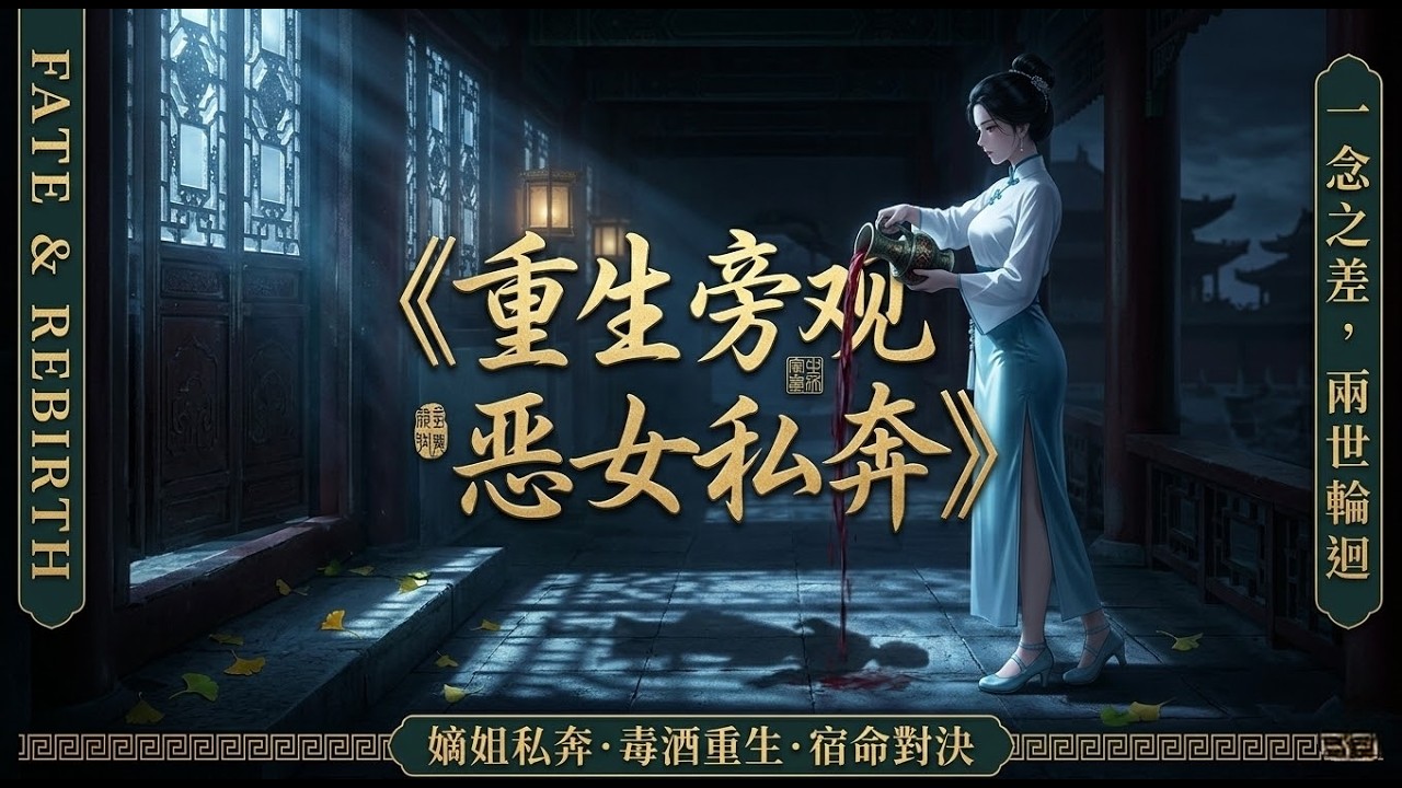 🎥《重生旁觀惡女私奔 —上》📢驚喜連載中🔥 | 💔嫁入侯門20年才知夫君真愛不是我✨關注八紛動漫，您的贊同是我更新的動力。🔥#推文  #重生 #重生復仇文
