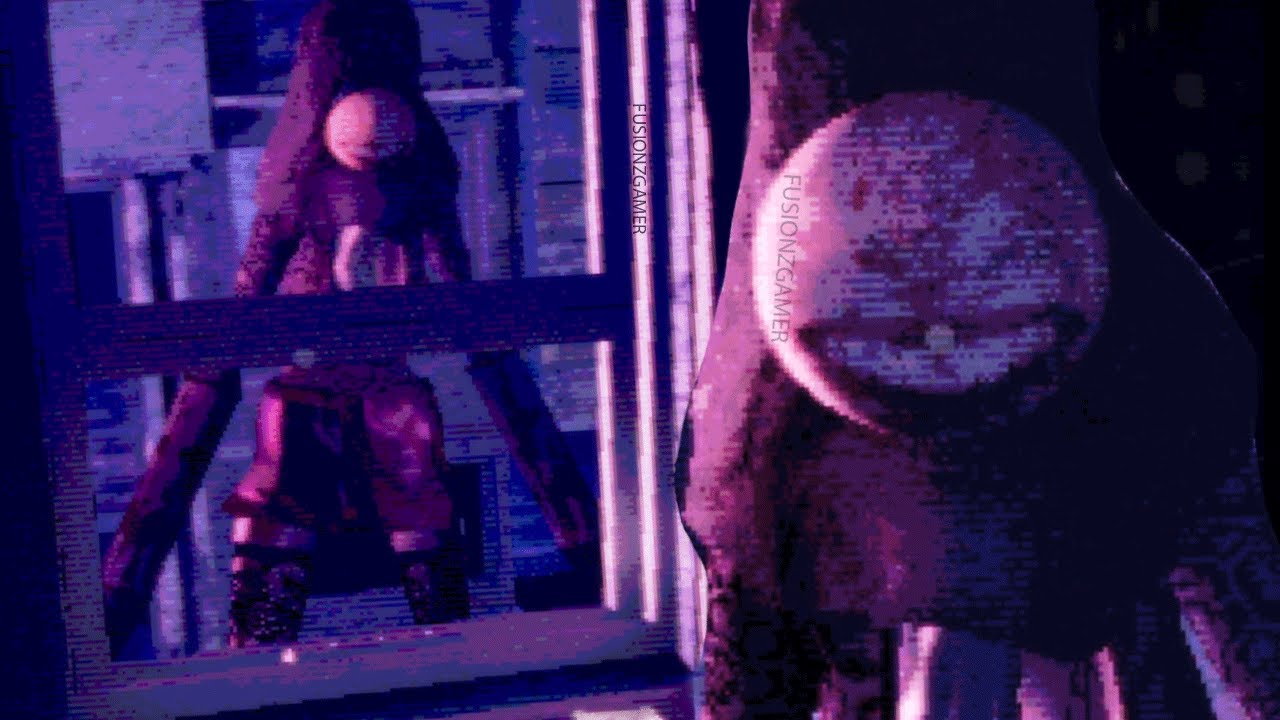 A TALL MONSTER IS OUTSIDE MY BEDROOM WINDOW BREAKING IN. - Blank Frame