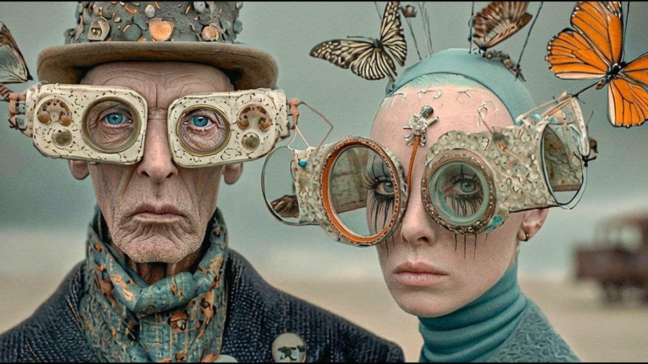 THE PULSE BENEATH THE PATTERN | AI Surreal Fashion Music Video 4K