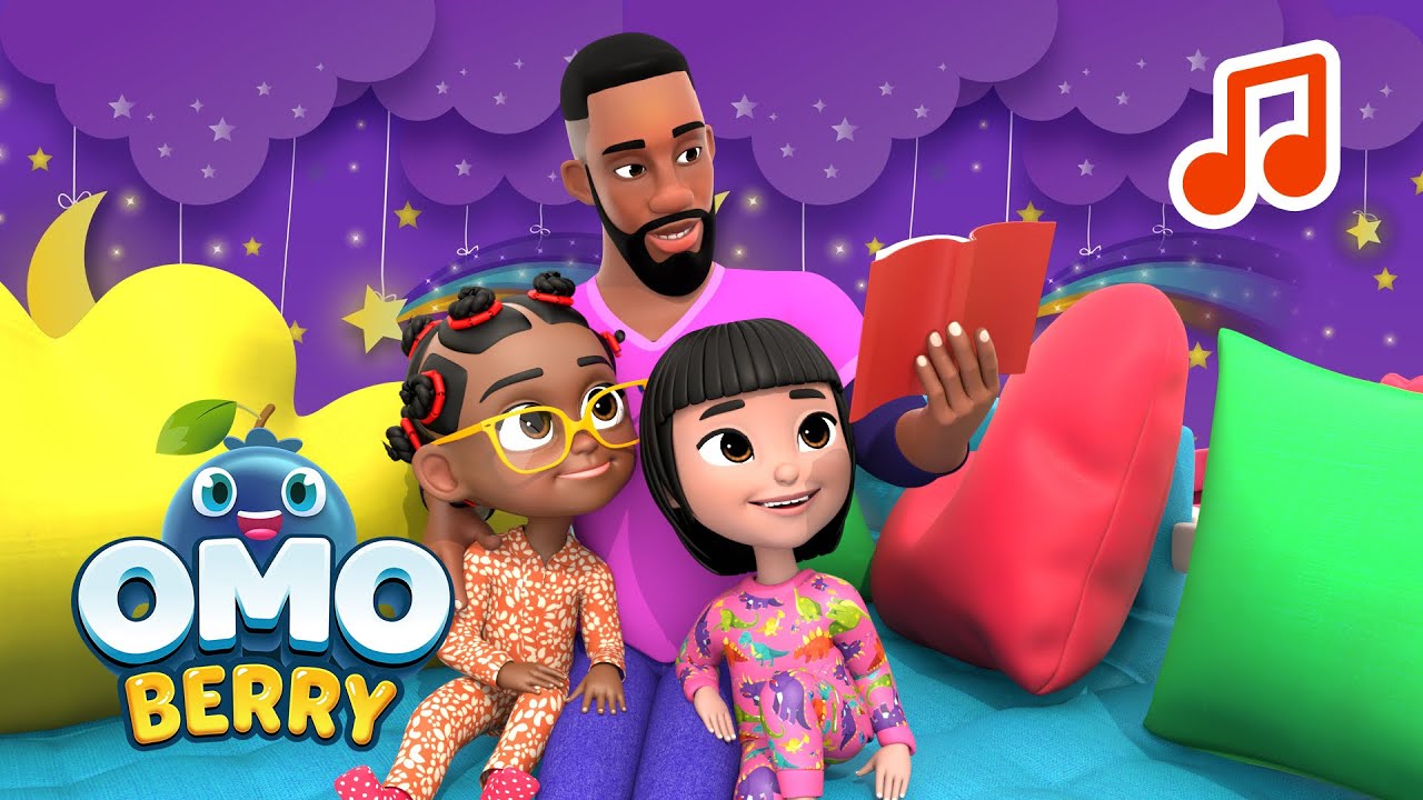 🎵 Goodnight Lullaby Music Video | OmoBerry Music 🎵  | Bedtime Music + Lullaby And Goodnight Song