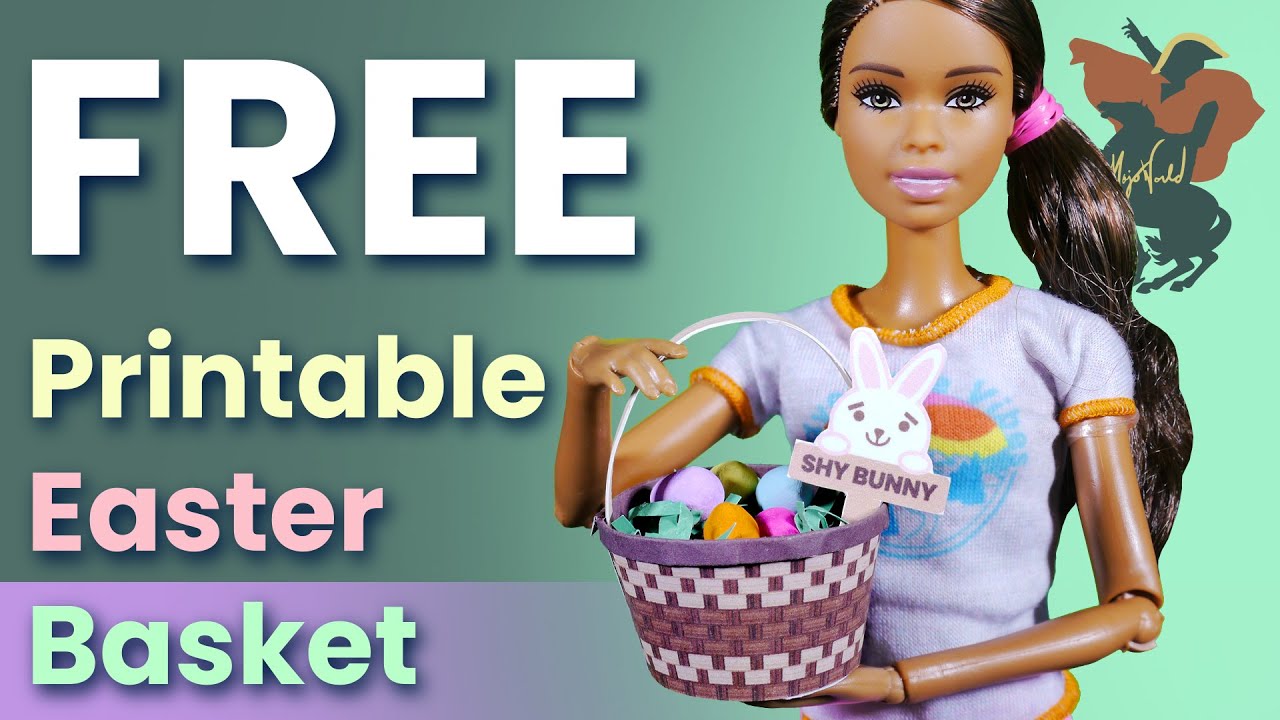 DIY Doll Sized Easter Basket