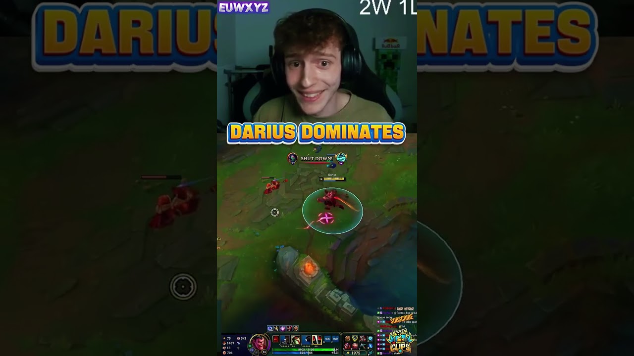 Clean pentakill with Darius 💥🩸