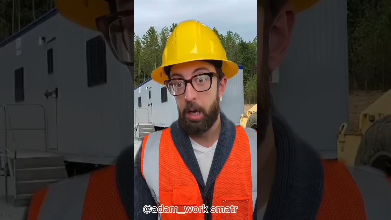 Smart Working Workers | Creativity Boosting Productivity #11✔️ #adamrose #work #smart #construction 