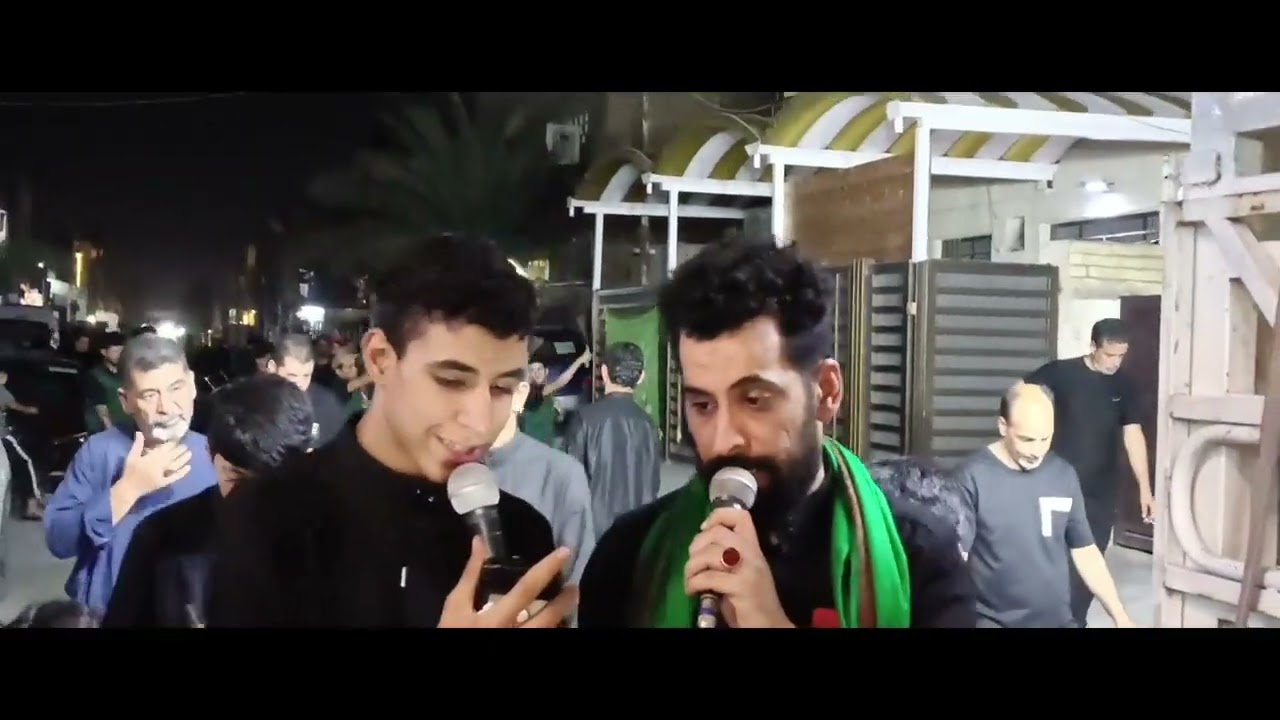 نزله ليلة الخامس من محرم موكب عبد الله الرضيع لشباب اهل البيت (المعالف)