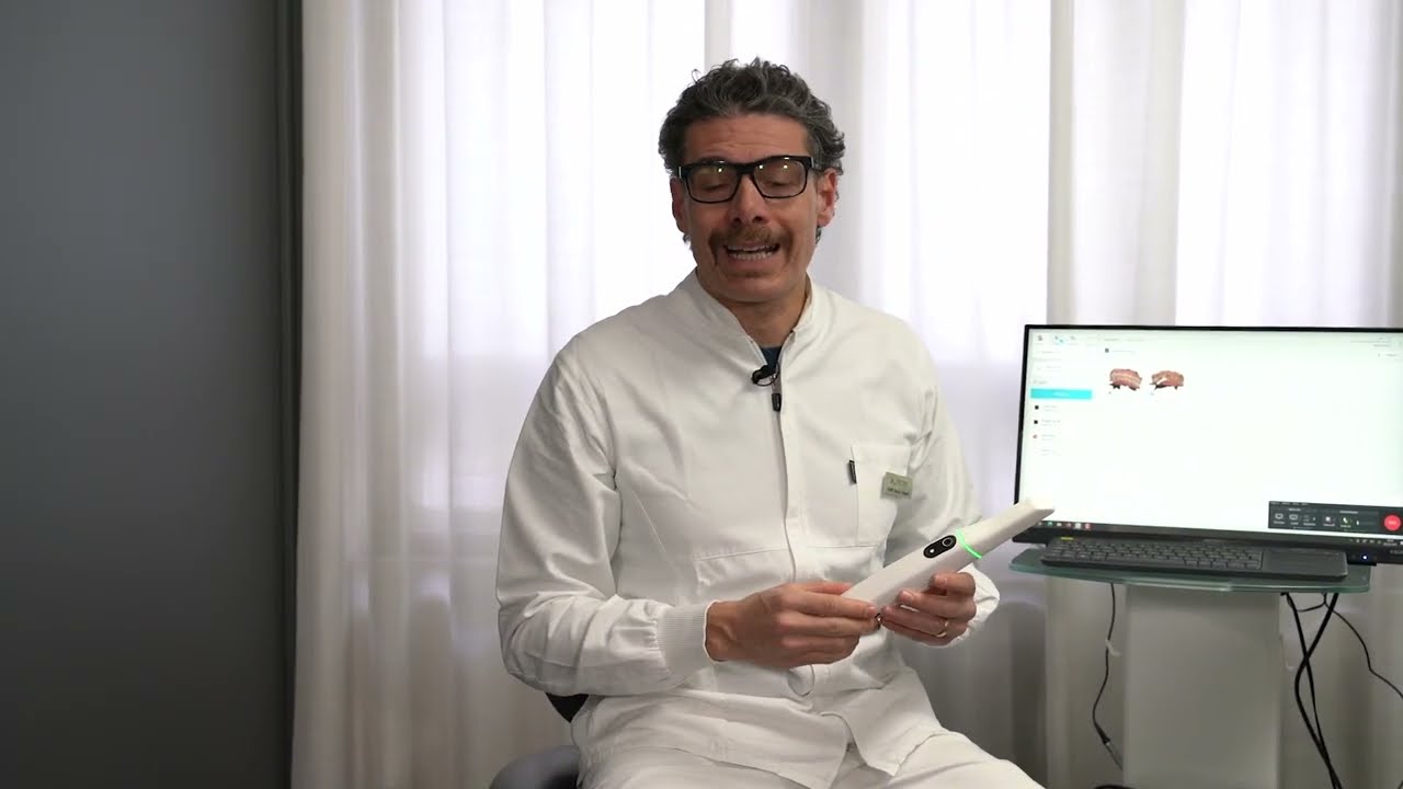6. TRIOS Intraoral Scanner: Scan of 2 Full Arches on Natural Teeth and Implants