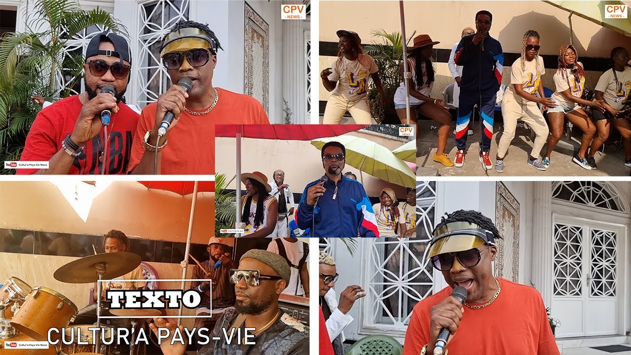La chanson 🎵 TEXTO 🎵 par Félix Wazekwa et les musiciens de Cultur’a Pays-Vie 👍