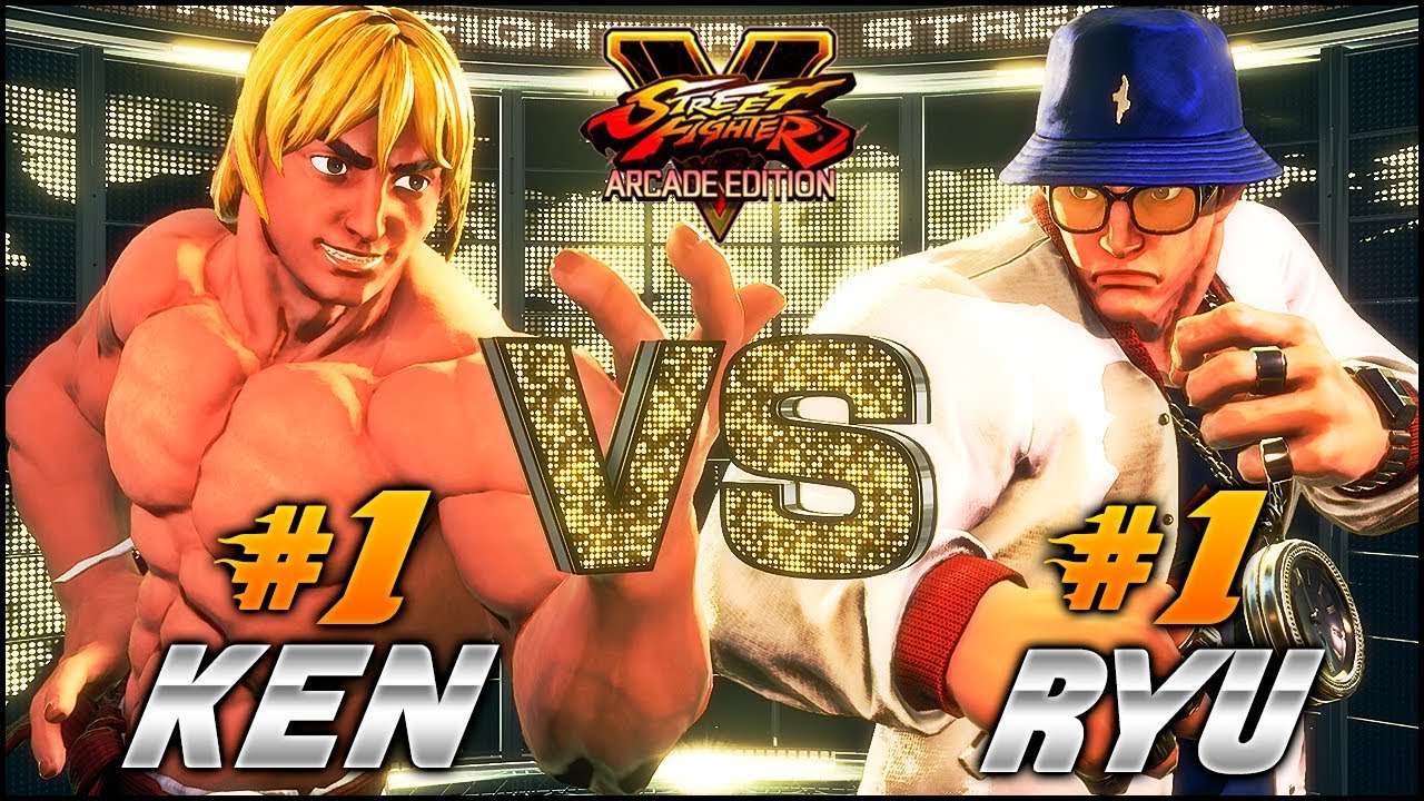SFV AE ✪ KENPI (#1 Online KEN) vs JUSTFOG (#1 Online RYU) | Ranked Set ✪ SF5 TenSFV