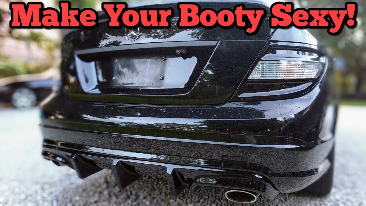 Install a Rear Diffuser on Your Mercedes