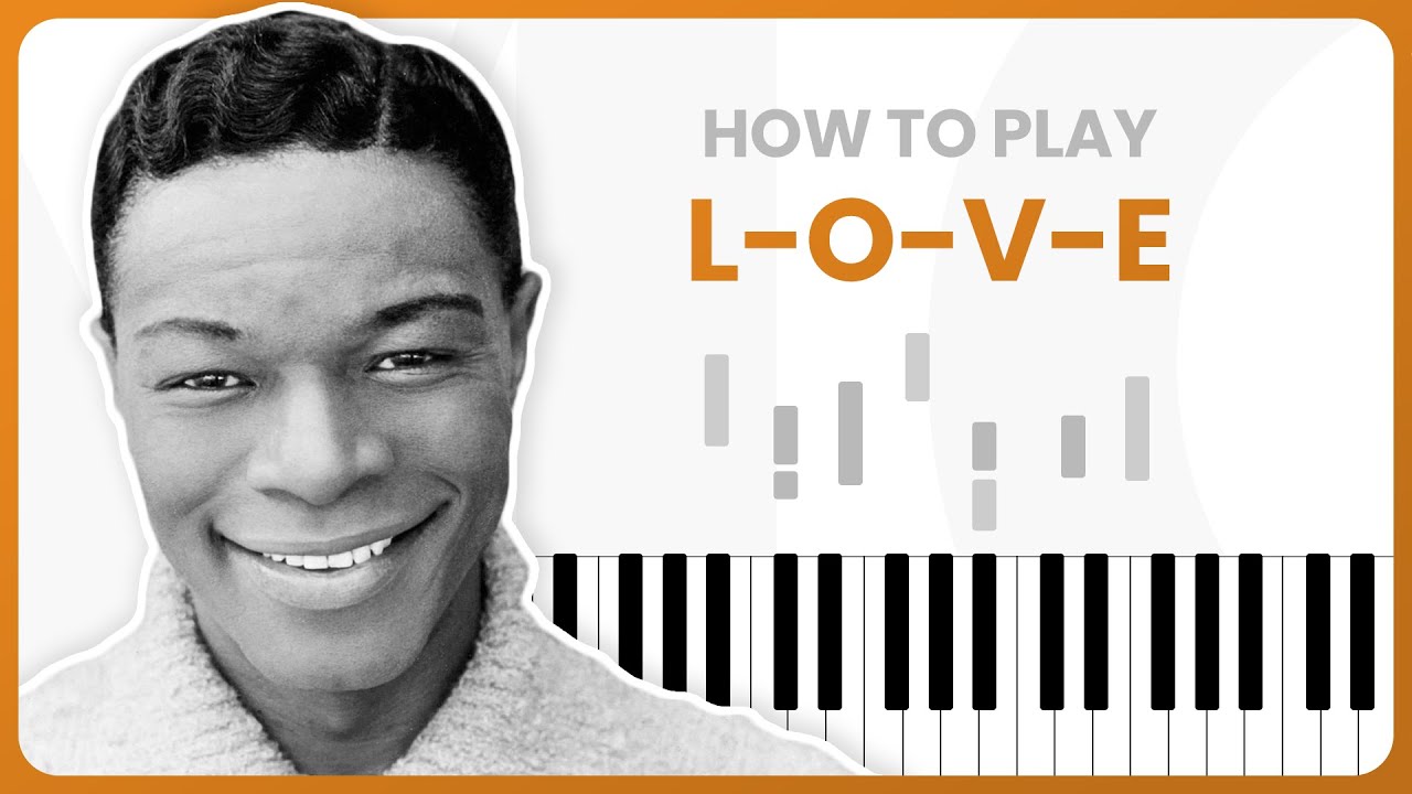 L-O-V-E (Nat King Cole)  PIANO TUTORIAL (Part 1)