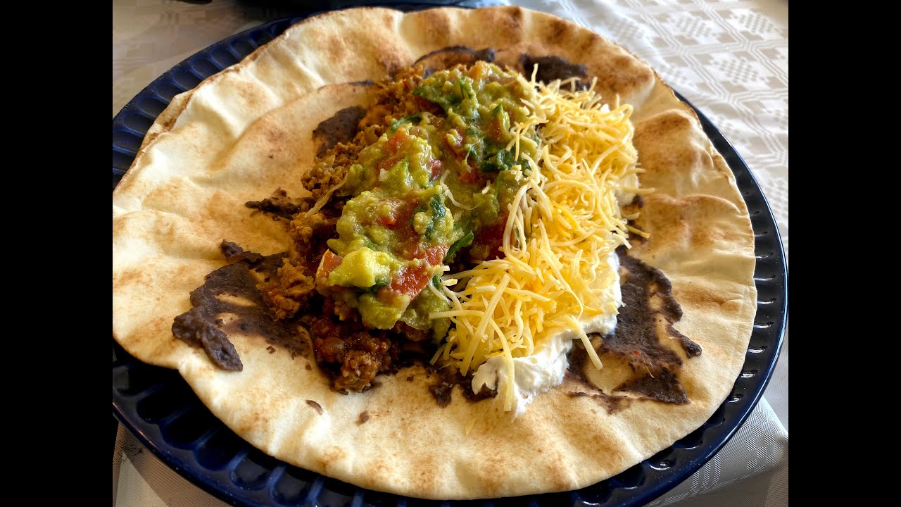 Burritos Mexicanos en Pan Pita