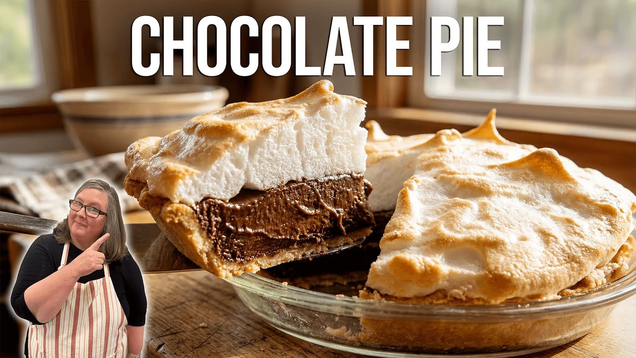 An Old-Fashioned Chocolate Pie… Made Easier