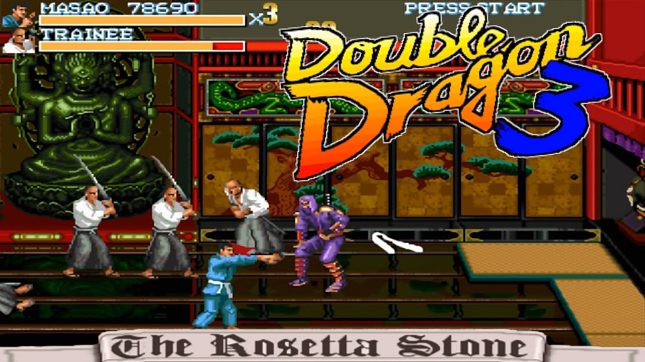 Double Dragon 3 The Rosetta Stone - MASAO #OpenBOR #Gameplay #Download