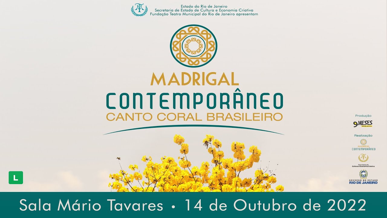 Madrigal Contempor&acirc;neo - Canto Coral Brasileiro