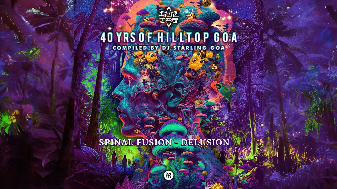Spinal Fusion - Delusion | #psytrance #psychedelicvideo #trippy 4K