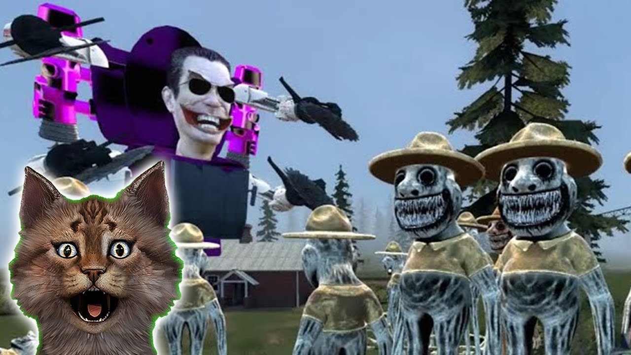ZOONOMALY VS SKİBİDİ TOİLET KAPIŞMASI 💪💪💪 - Garry's Mod