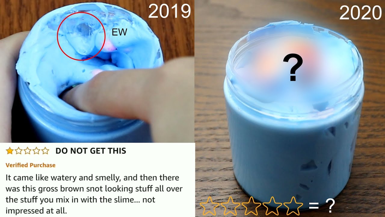 Repurchasing Past Worst Rated Slimes 6+ Months Later - Did they improved or got worse?