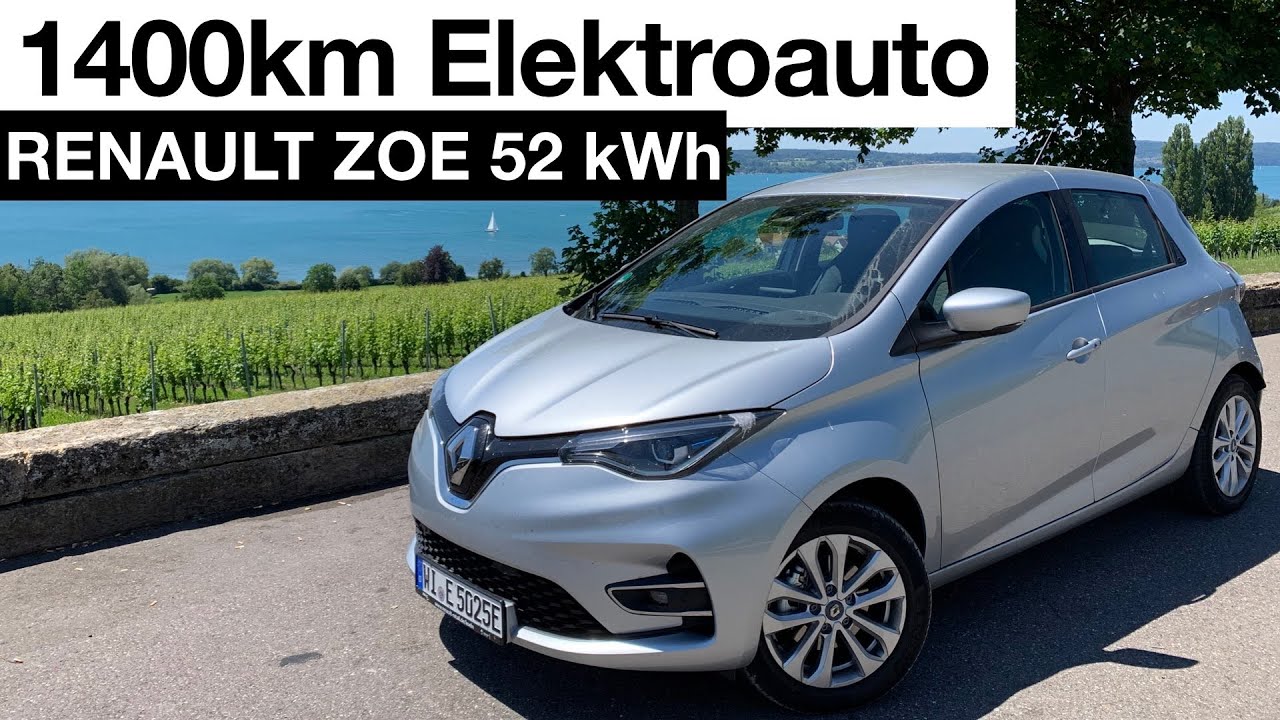 Elektroauto und Langstrecke: 1400 km mit dem neuen Renault Zoé!