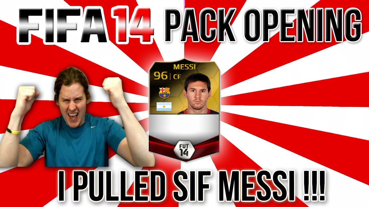 SIF МЕССИ В ПАКЕ!! ОТКРЫТИЕ ПАКОВ В FIFA | FIFA 14 ULTIMATE TEAM