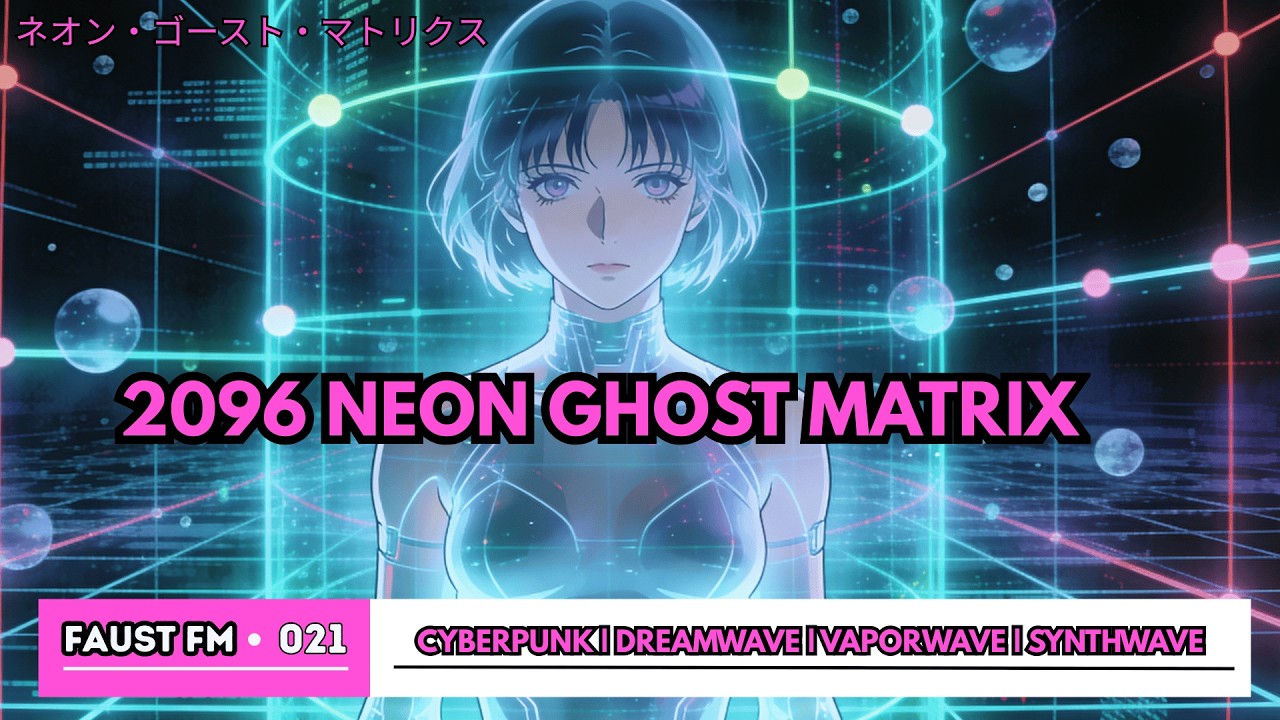 2096 NEON GHOST MATRIX // Synthwave, Vaporwave, Cyberpunk, Chillwave, Retrowave, Dreamwave