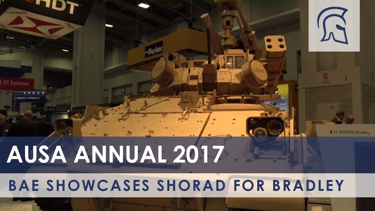 BAE Showcases SHORAD For Bradley