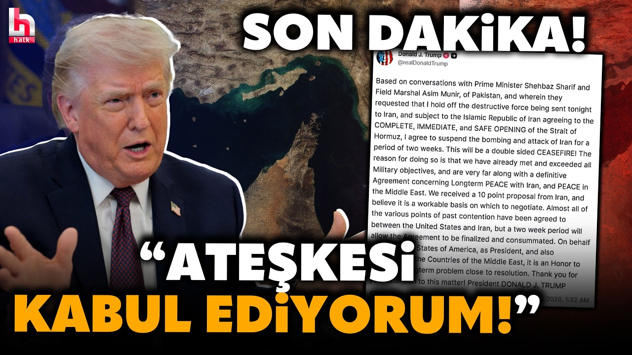 SON DAKİKA! ABD Başkanı Trump'tan &ccedil;arpıcı a&ccedil;ıklama! 