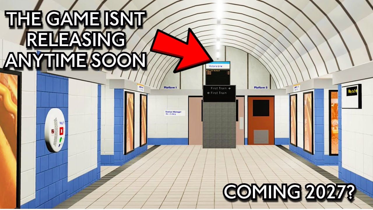 Victoria Line | Игра выйдет не скоро🚆🥲