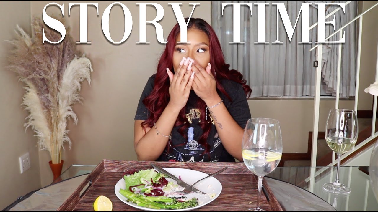 I BROUGHT HIS SIDE CHICK TO HIS PLACE OF WORK | STORYTIME & HEALTHY FOOD MUKBANG