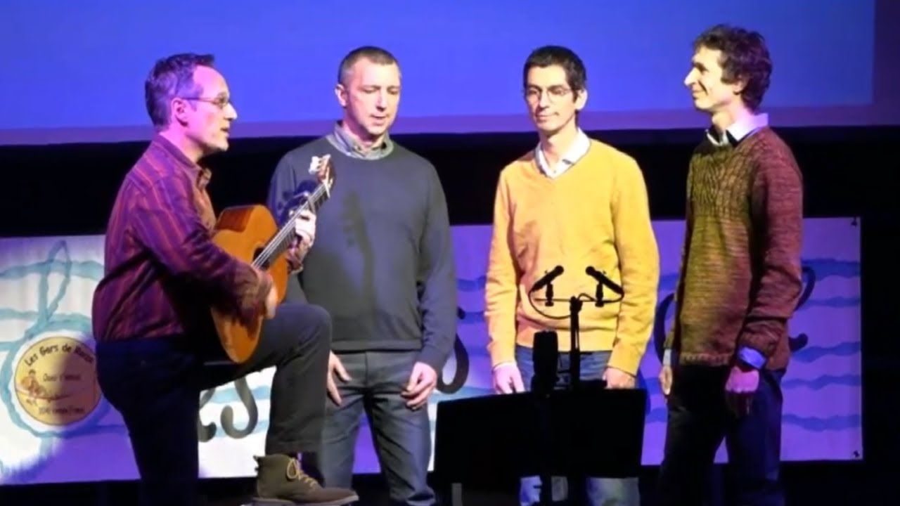 Le couteau (Mes Souliers Sont Rouges) - Quartier Libre, quatuor vocal et amical