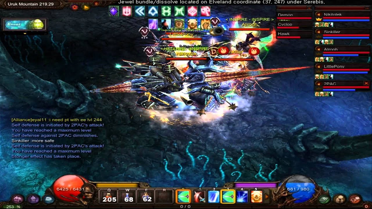MuOnline Hunt Lord Silvester With BM-2PAC(StrBuild)