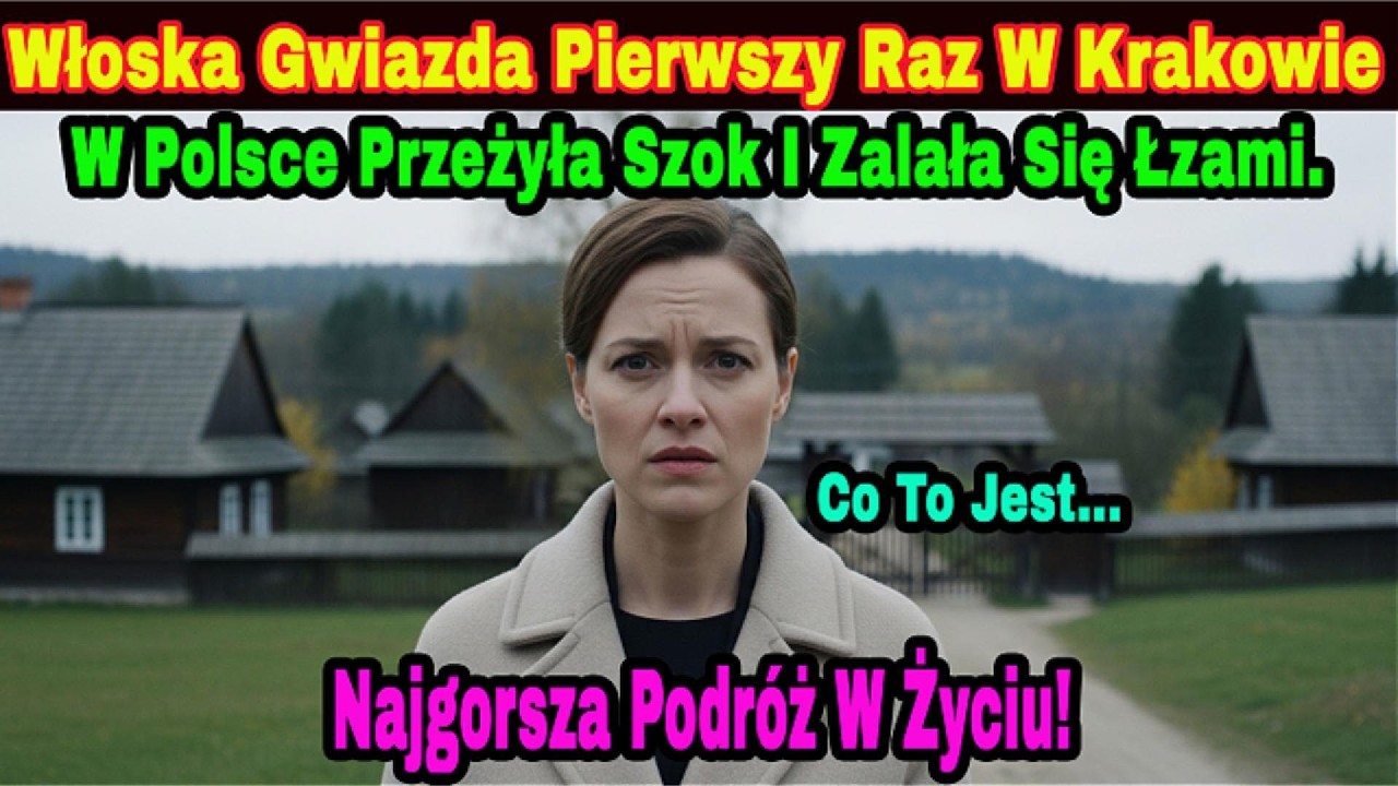 [Reaction From Abroad] &ldquo;My Worst Trip!&rdquo; &ndash; Italian Celebrity Devastated by Polish Reality.